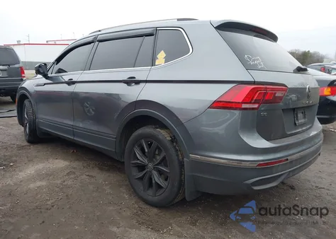 2022 Volkswagen Tiguan 2.0T Se z USA, uszkodzony, nr VIN 3VV2B7AX4NM095577